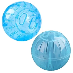 Silent Hamster Exercise Balls 3.9" Quiet Spinner Dwarf Hamster Plastic Running for Mini Gerbils Small Animals