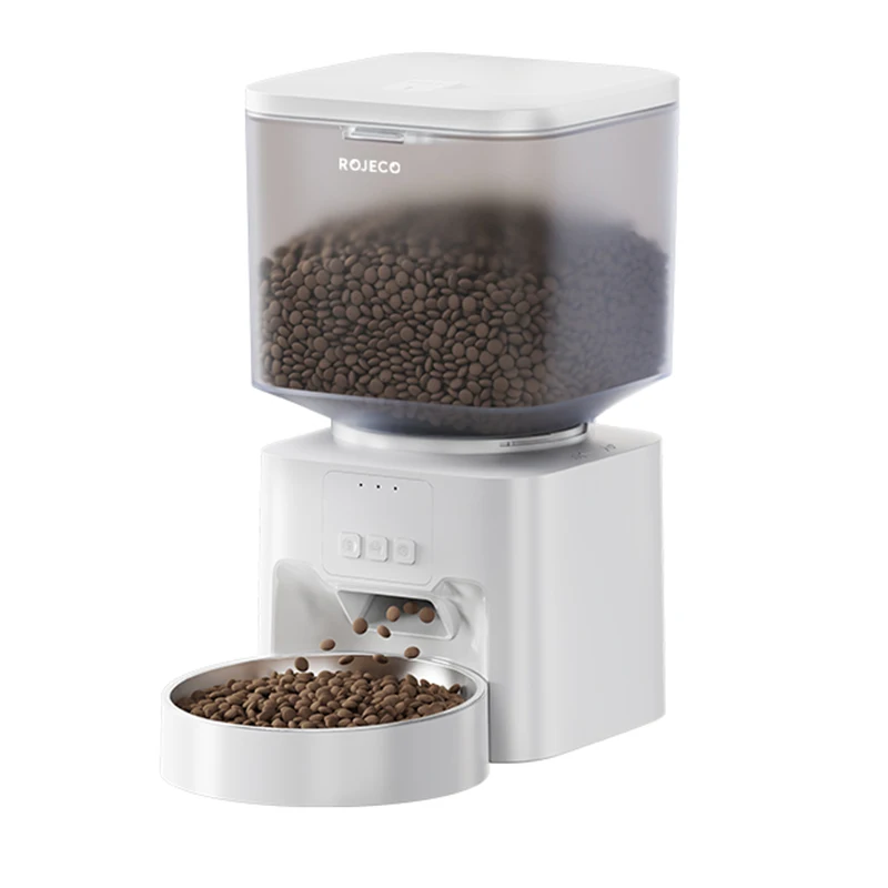ROJECO 4.5L Automatic Dog Feeder WIFI Version Smart Cat Food Kibble Dispenser APP Remote Control Pet Feeder For Dog Cat Supplies - Image 8