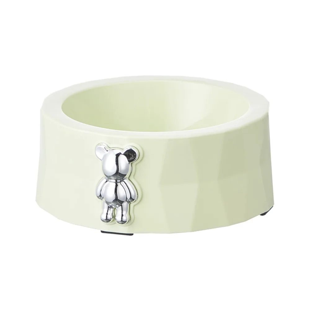 Cat Bowl Dog Bowl New Brick and Stone Bear Pet Bowl Stainless Steel Dog Bowl Detachable and Easy to Clean Cat Food Bowl - Image 8