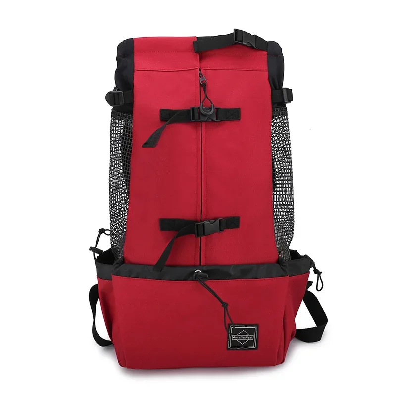 Strong Nylon Dog Carrier Backpack for Small Medium Dogs High Quality Breathable Cycling Backpack for Outdoor Travel Pet Supplies - Image 7