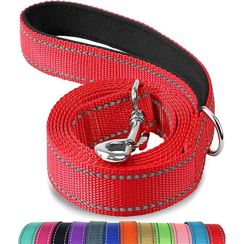 Small Medium large Dogs Reflective Collar Walking Traction Rope Safety Pet Collar Night Soft Adjustable dog collar Pet Supplies - Image 18