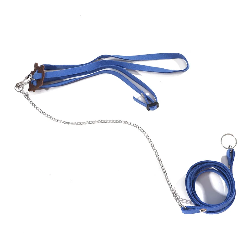 Turtle Traction Belt Control Rope Training Belt Outdoor Walking Leash Harness Reptile Leash Pet Supplies PU Leather Pet Traction - Image 8