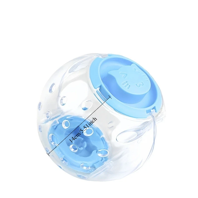 Hamster Running Ball Toy Transparent Strap Running Wheel Roller Sports Ball Golden Bear Mouse Slider Pet Supplies - Image 6