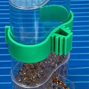 Automatic Bird Water Dispenser Bird Drinking Feeder Transparent Bird Cage Water Fountain for Budgie Cockatiel Lovebird Canary