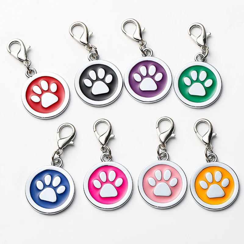 Customizable Dog Collar Address Tags for Dogs Medal with Engraving Name Kitten Puppy Accessories Personalized Cat Necklace Chain - Image 6