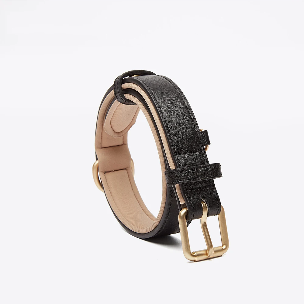 Leather Dog Collar Big Small Dog Soft Padded Collar Adjustable Pet Products for Dog Accessories Dachshund Pitbull Bulldog Collar - Image 9