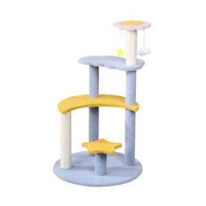 Cat Tree Cat Tower Blue Xingyue Climbing Frame sisal Scratching Board Scratching Post nest Jumping, Customized