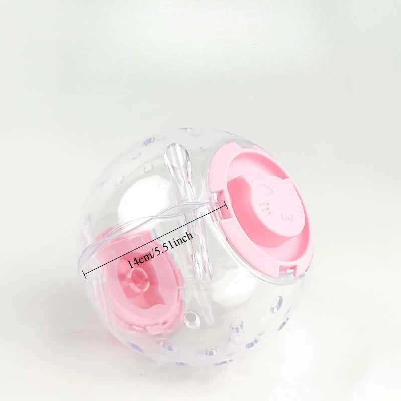 Hamster Running Ball Toy Transparent Strap Running Wheel Roller Sports Ball Golden Bear Mouse Slider Pet Supplies - Image 7