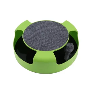 Factory price hot sale high     cat interactive  with auto rotate mouse pet supplies Juguete interactivo gatos Cat dental toy