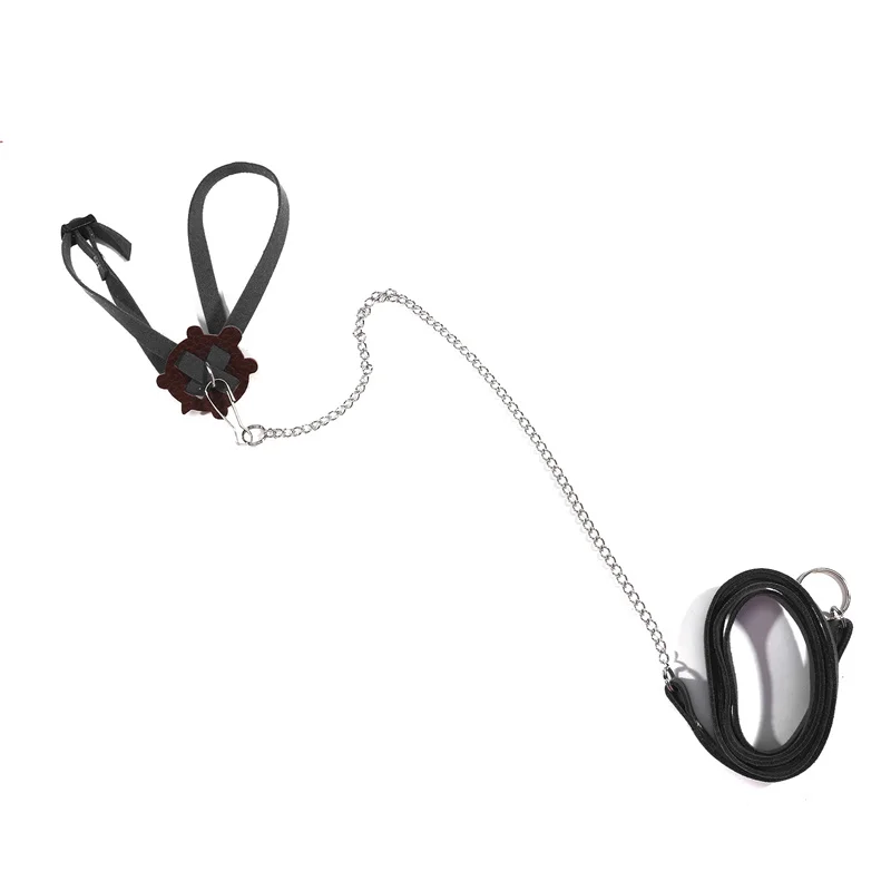 Turtle Traction Belt Control Rope Training Belt Outdoor Walking Leash Harness Reptile Leash Pet Supplies PU Leather Pet Traction - Image 9