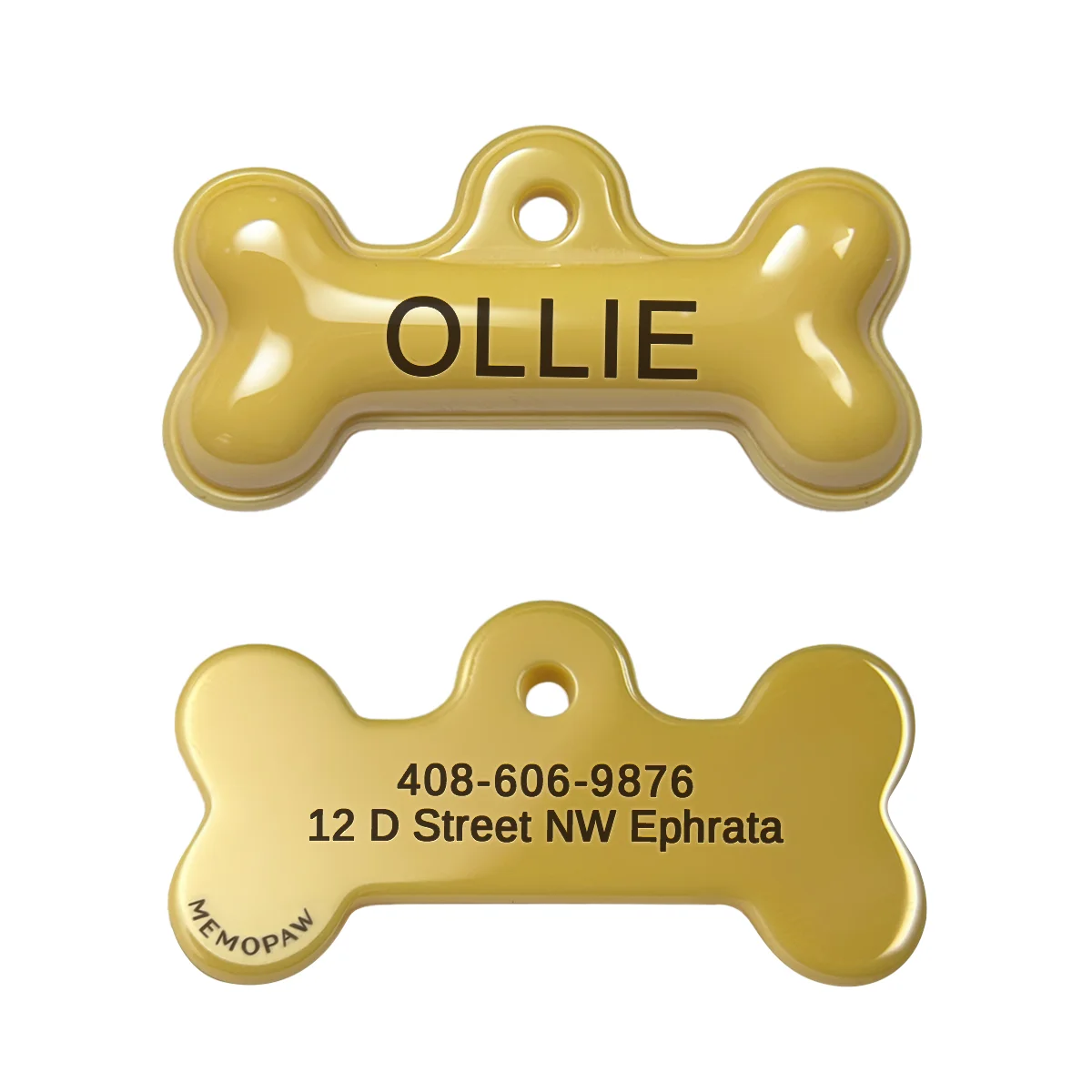Memopaw Design Personalized Pet Dog Name Tag Copper Free Engraving Anti-lost Collars Tag for Dogs Cats Nameplate - Image 15