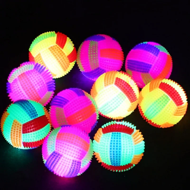 Glowing ball in the dark, squeaking toy, bouncing activated toy, PET ball, puppy, cat, dog, easy to clean - Image 3