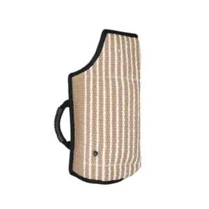 Dog Bite Sleeve Training Protection Fits Both Sleeves Small Dogs Training Biting Tugging Toy - Black - Short