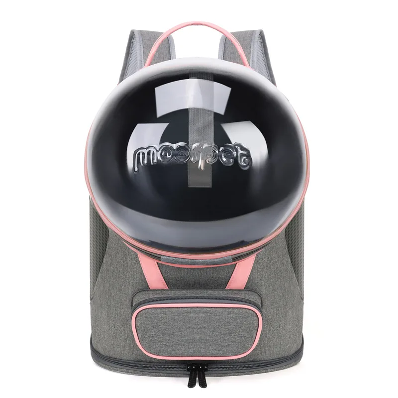 Pet Cat Outdoor Carrier Space Backpack Transparent Large Opening Breathable Carrying Bag for Pet Products Supplies - Image 2