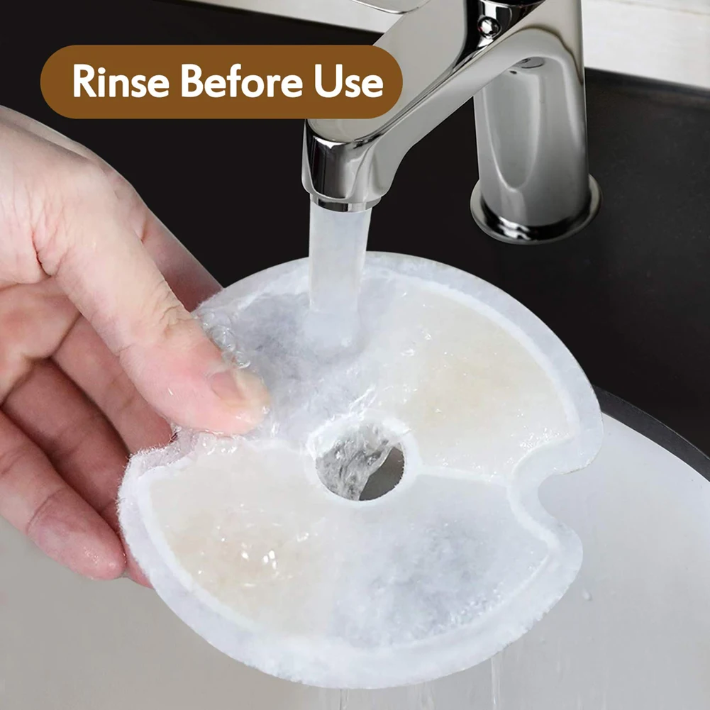4/8/12Pcs Replaced Activated Carbon Contton Filters For Cat Pet Dog Water Fountain Drinking Dispenser Replacement Set - Image 3