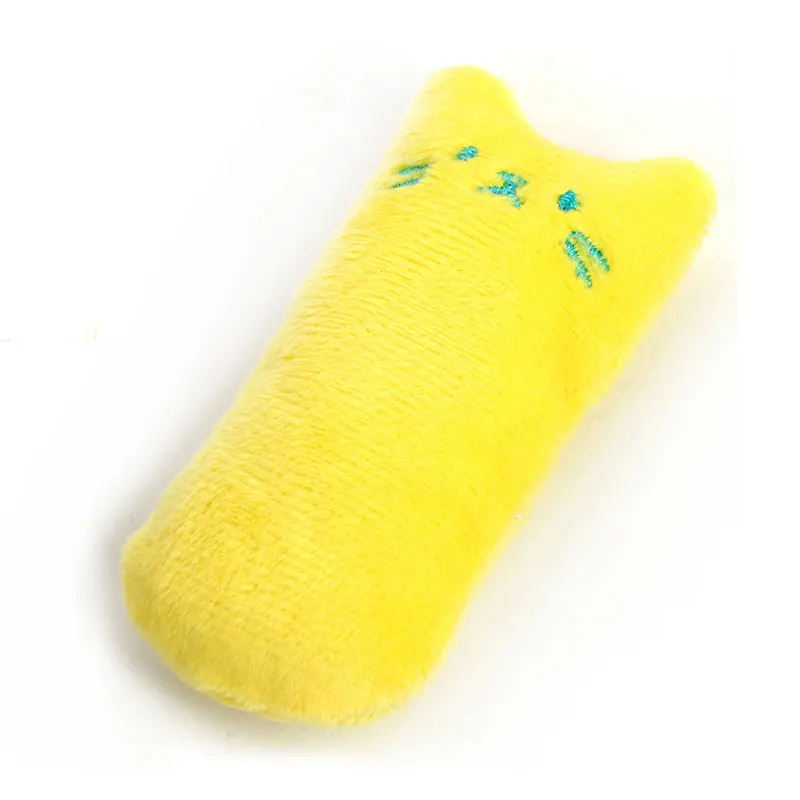 Teeth Grinding Catnip Toys Cute Funny Interactive Plush Teeth Grinding Relaxation Cat Chewing Vocal Toy Bite-resistant Pet Toys - Image 10