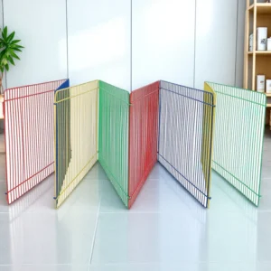 8Pcs Hamster Playpen Fence for Small Animals Safe Rounded Edges Exercise Pen Bunny Guinea Pig Rabbit Chinchillas Hedgehogs