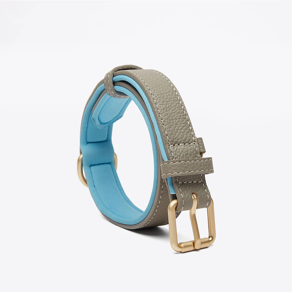 Leather Dog Collar Big Small Dog Soft Padded Collar Adjustable Pet Products for Dog Accessories Dachshund Pitbull Bulldog Collar - Image 10