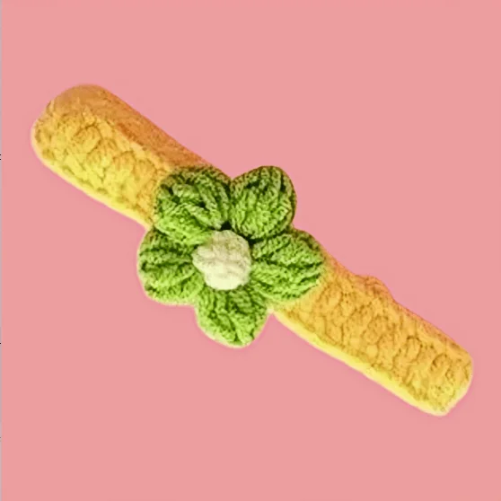 Kawaii Crochet Dog Cat Collar Adjustable Wool Necklace Flowers Pet Neck Accessories Puppy Kitten Knitting Scarf Bowtie Pet Gift - Image 9
