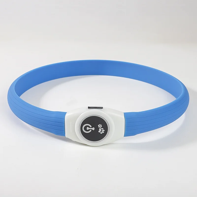 New Led Luminous Dog Collar PVC Waterproof , For Large Medium Small Dogs Collar Usb Light Night Safety Pet Glowing Accessories - Image 7