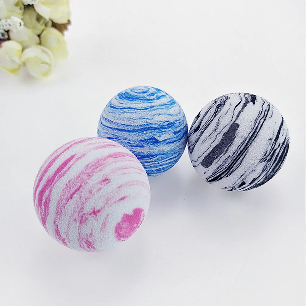 20pcs Foam Elastic Ball Bouncy Pet For Cats Indoor Outdoor Play Premium Material Cat Chewing Relief Destructive Behavior - Image 3