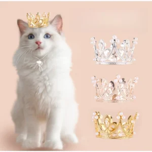 Pet Crown Hat Pet Party Birthday Decorations Pet Holiday Decorations Pet Supplies
