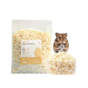 300g Hamster Rat Mouse Wood Chips Bedding for Guinea Pigs Rabbits Chinchillas Birch Bedding Sawdust Cage House Filler Supplies