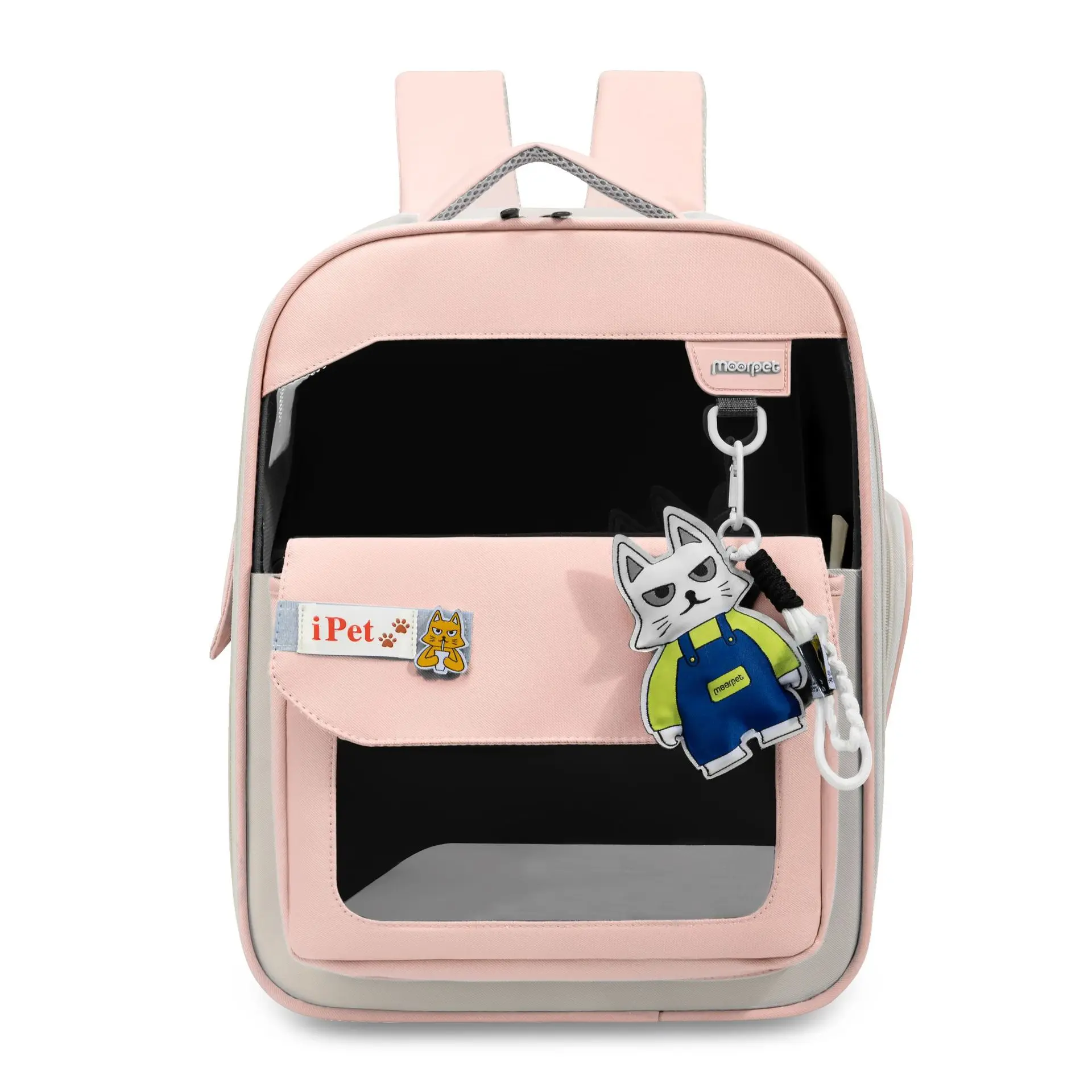 Large-Capacity Multi-Function Pet Carrier Backpack, Large Travel Bag, ventilated, Portable, Hands-Free - Image 10