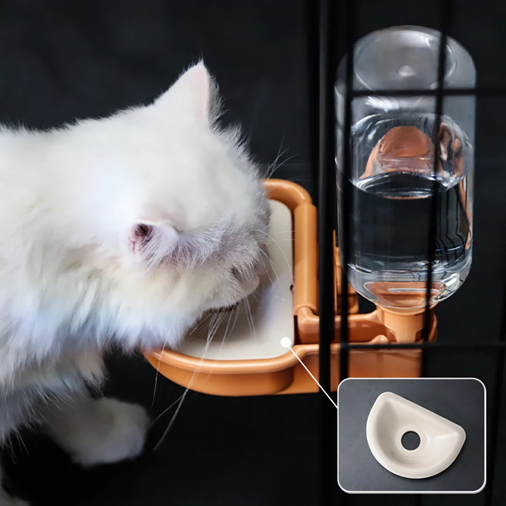HOOPET Automatic Pet Bowls Cat Cage Hanging Water Bottle Dispenser Bowl For Puppy Cats Rabbit Dog Feeding Product Pet Supplies - Image 2