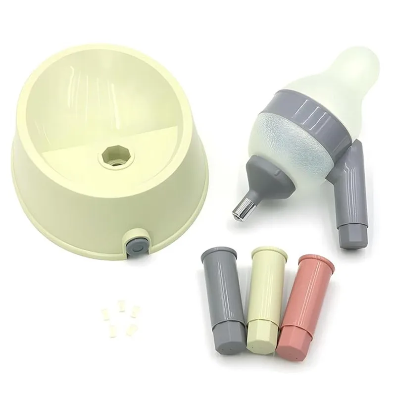 Pet Standing Water Dispenser Cat Dog Standing Bowl with Detachable Pole Automatically Feeding Water Height Adjustable - Image 4