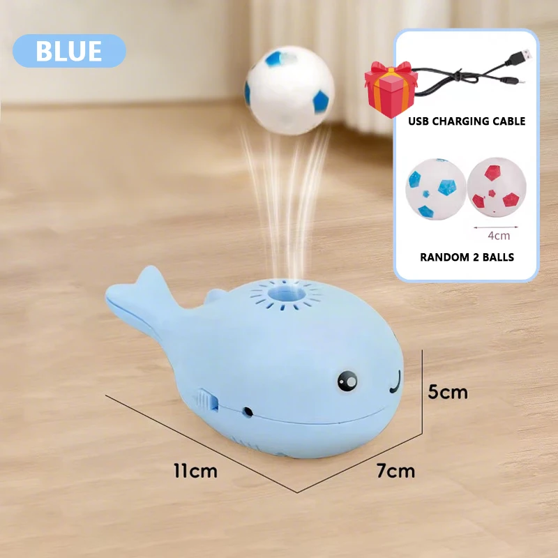 Electric Whale Floating Ball Toys Mini Fan Balancing Blowing Games Ideal Toys for Dogs and Cats Interactive Cat Toys - Image 8