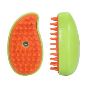 Pet Spray Comb, One-click Hair Removal and Liquid Addition, Cat Hair Cleaner, Multi-functional Mango Massage Comb, Rechargeable
