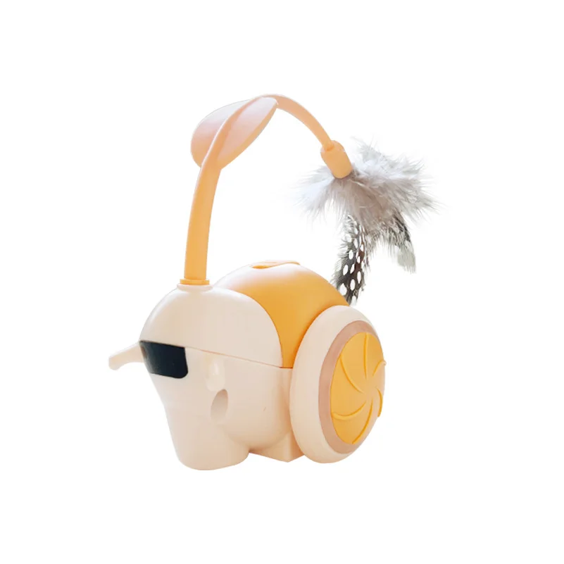 Pet toy for cats, a special boredom-relief gadget, remote-controlled smart automatic obstacle-avoiding electric cat teaser car - Image 5