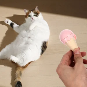 2Pcs Catnip Ice Cream Playthings Portable Chewing Interactive Biting for Teeth Grinding Kittens Cats Cat Catnip