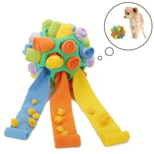 1pc Pet Sniffing Ball Fried Fried Ball Dog Bite-resistant Educational Multifunctional Toy Pets Products for Dog