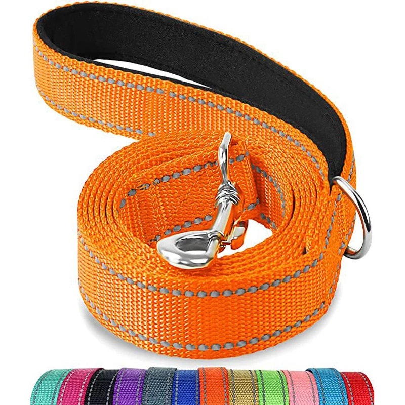 Small Medium large Dogs Reflective Collar Walking Traction Rope Safety Pet Collar Night Soft Adjustable dog collar Pet Supplies - Image 12