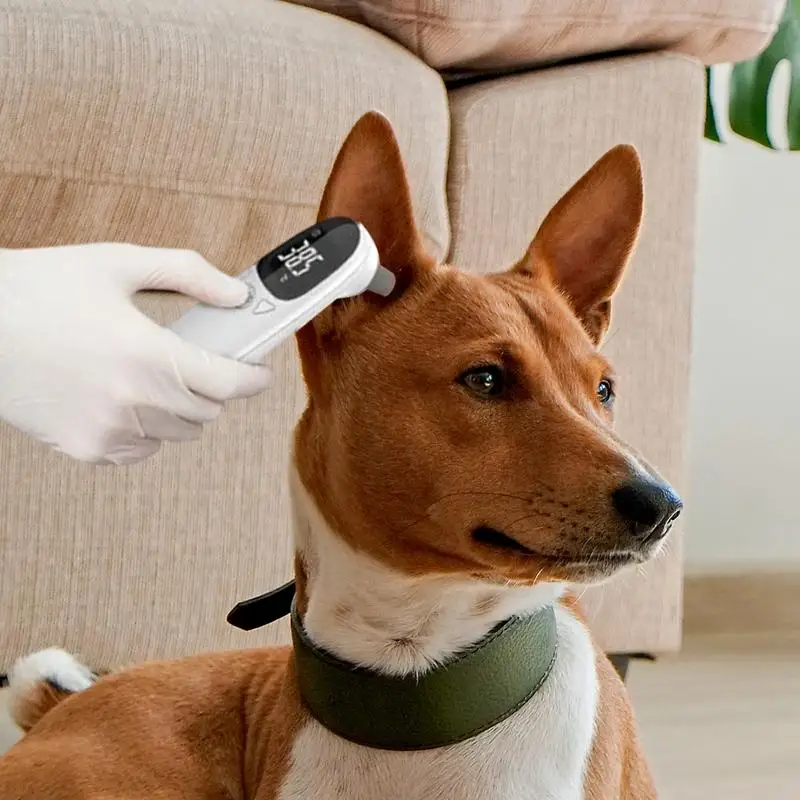 Pet Dog Cat Ear Digital Thermometer For Cats Animal Measuring, Non-Contact Electronic Animal Thermometers For Home Clinic Use - Image 2