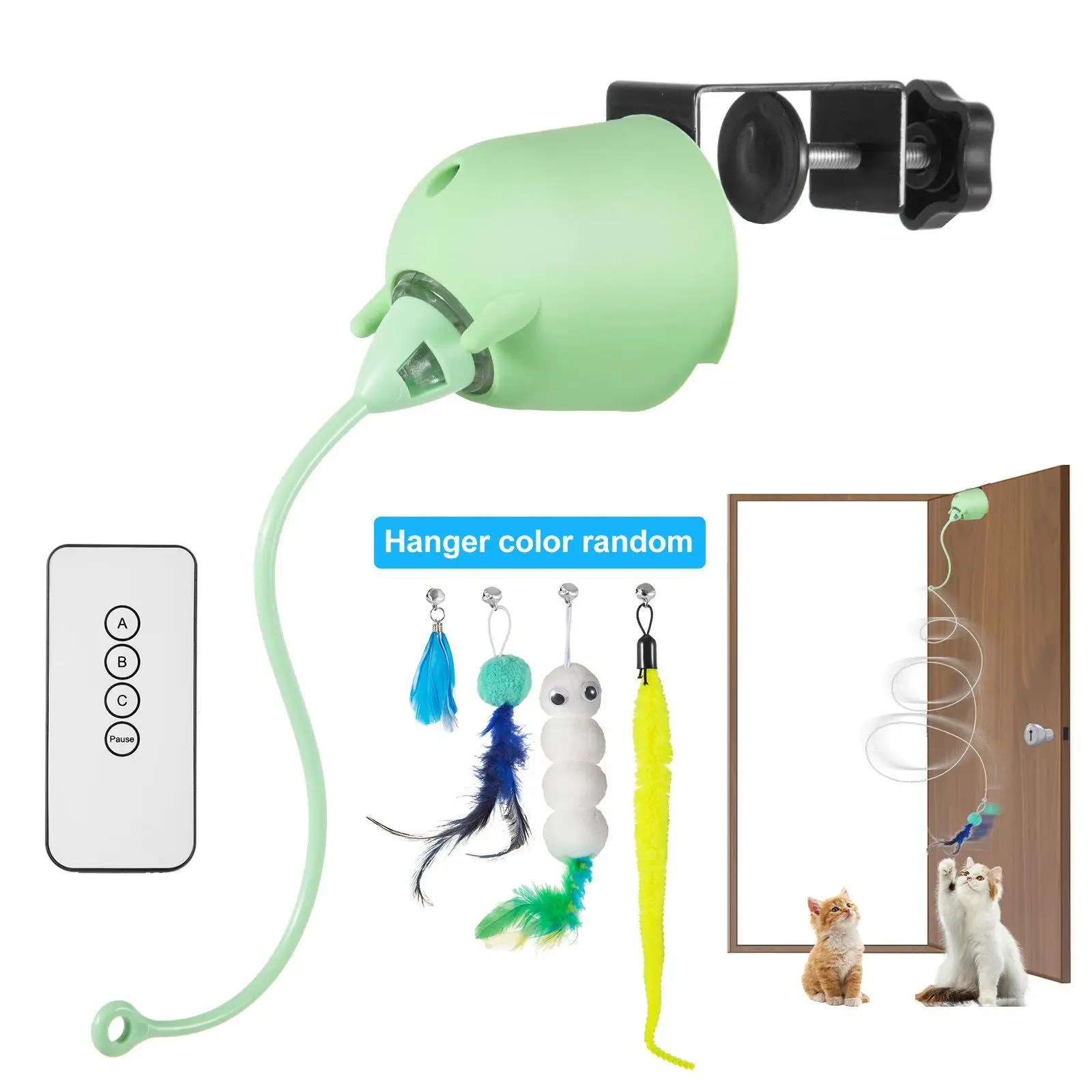 Interactive Cat Toy Electric Kitten Toy for Adult Cats Household Enrichment - Image 6