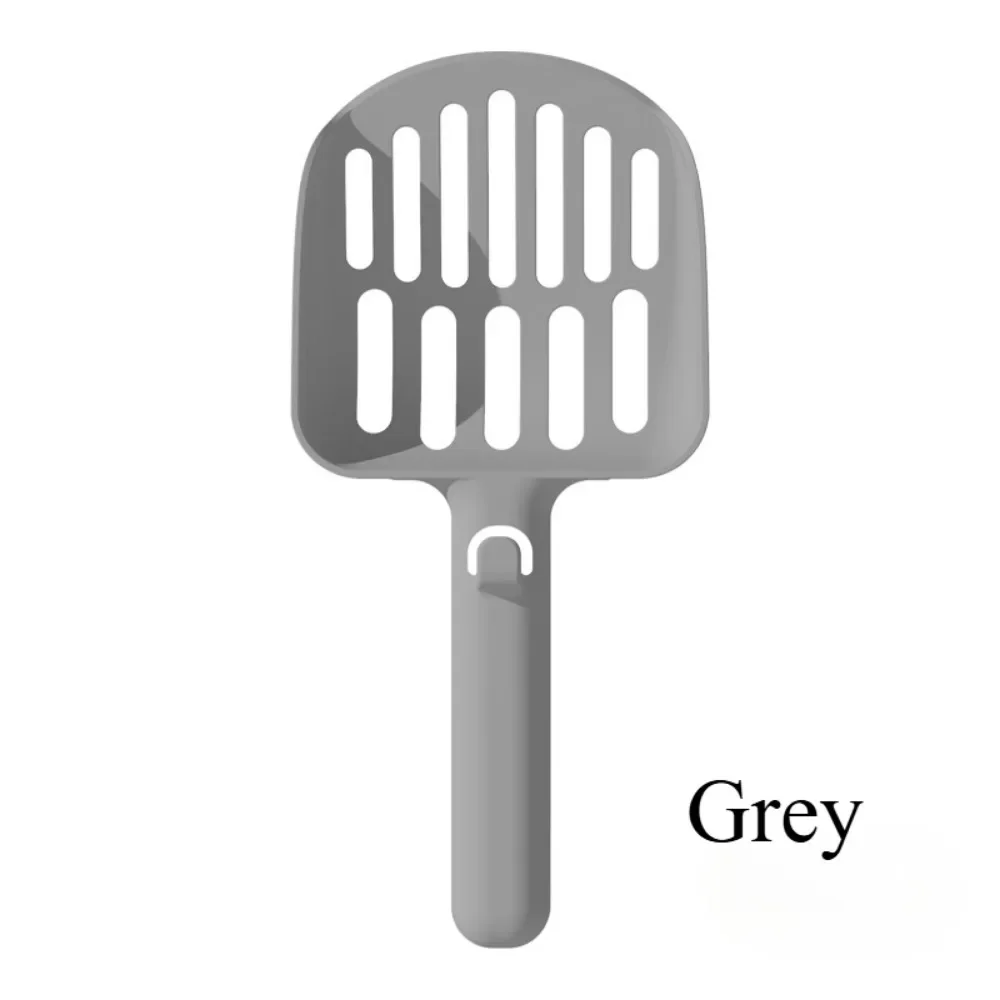 Macron Color Large Cat Litter Scoop Toilet Litter Box Cleaning Long Handled Cat Poop Scoop Large Hole Tofu Cat Litter Scoop - Image 6
