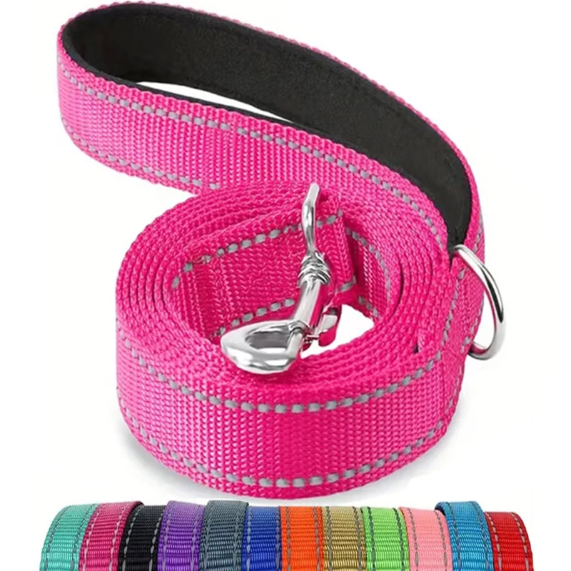 Small Medium large Dogs Reflective Collar Walking Traction Rope Safety Pet Collar Night Soft Adjustable dog collar Pet Supplies - Image 16