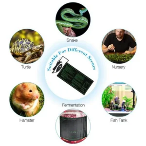 A57X-Plant Heating Mat Pets Warm Pad Incubator 6-Speed Thermostat Timed Nurturing Waterproof Greenhouse Mats Easy To Use (A)EU P