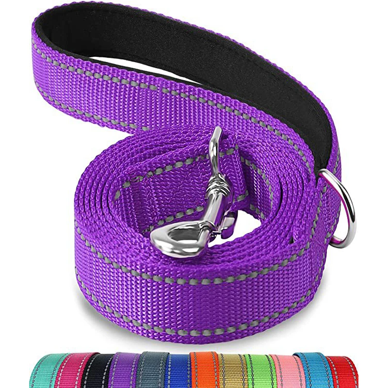 Small Medium large Dogs Reflective Collar Walking Traction Rope Safety Pet Collar Night Soft Adjustable dog collar Pet Supplies - Image 15