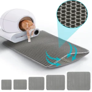 Cat Litter Mat Large Size Waterproof Pet Toilet Cat Litter Trapping Mat Non Slip Double Layer Cats Litter Box Pad Pet Product