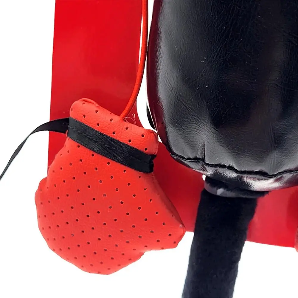 New Cartoon Cat Punching Bag Toy Indoor Kitten Adult Cats Boxing Gloves Suction Cup Color Randomly Shipped Pet Supplies - Image 3