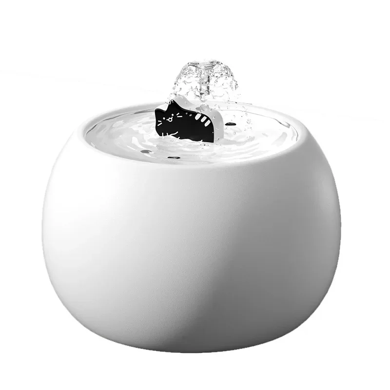 1L/1.5L Ceramic Cat Water Fountain Automatic Pet Water Dispenser Bowl with silent pump 1 filter distributeur automatique chat - Image 11