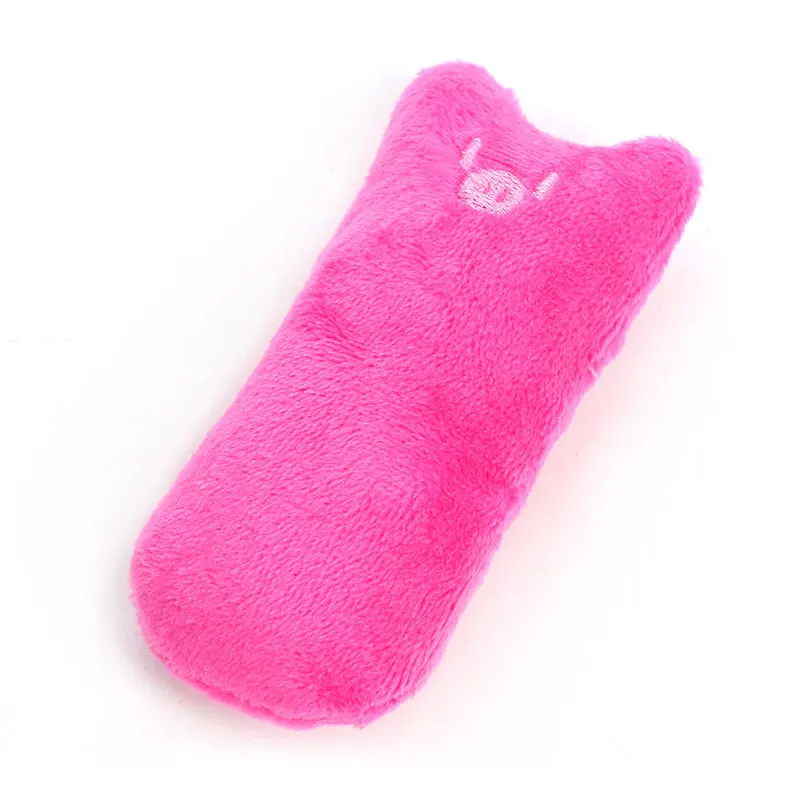 Teeth Grinding Catnip Toys Cute Funny Interactive Plush Teeth Grinding Relaxation Cat Chewing Vocal Toy Bite-resistant Pet Toys - Image 9