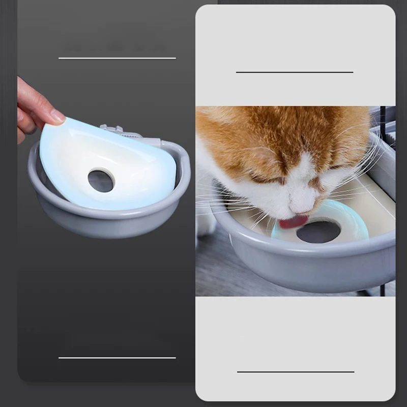 HOOPET Automatic Pet Bowls Cat Cage Hanging Water Bottle Dispenser Bowl For Puppy Cats Rabbit Dog Feeding Product Pet Supplies - Image 4