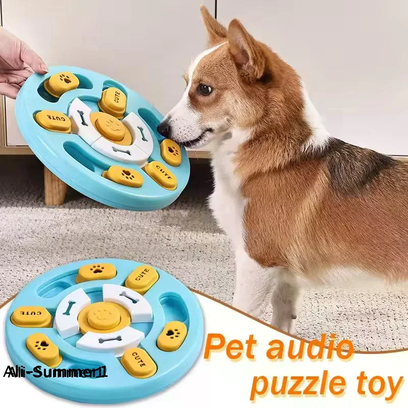 Pet Sound Educational Toys Dog Slow Food Basin Cat Dog Educational Toy To Relieve Boredom, Interactive Educational Feeding Toy - Image 4