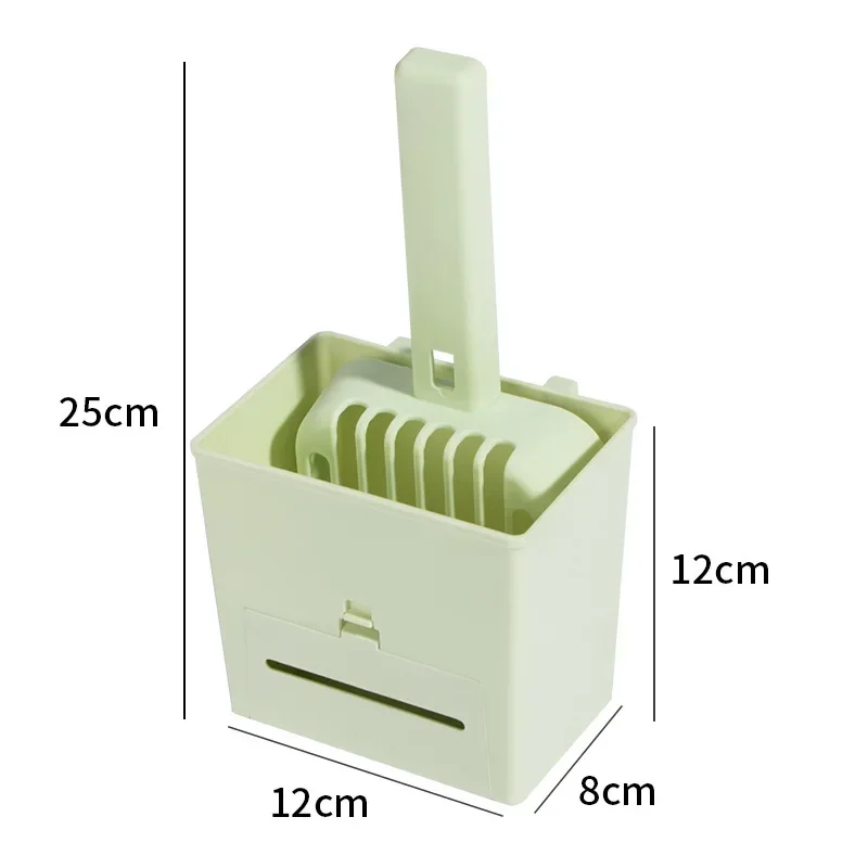 ​​Large Cat Litter Scoop Set with Storage Box Trash Can Built in Bag Dispenser for Easy Waste Cleaning Multi Cat Household​ - Image 7