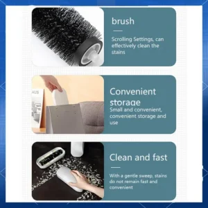 4PCS Pet Hair Remover Brush Integrated Sturdy Table Crumb Sweeper Lint Removal For Clothe Fluffs Cleaner Sticky Dog Cats